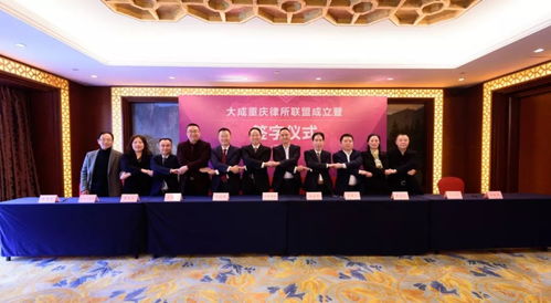 探索党建促所建的新模式 大成重庆律所党建联盟 正式成立